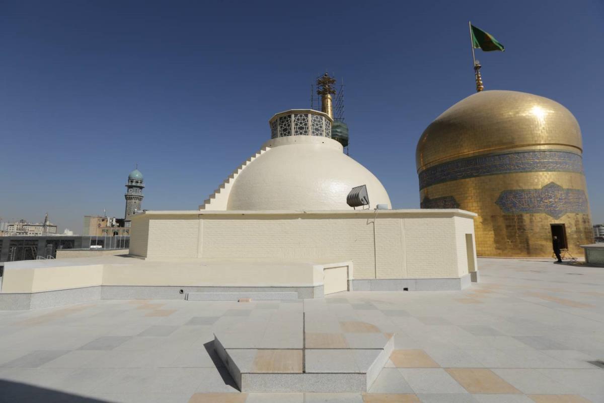 اتمام عایق‌کاری گنبد رواق دارالسیاده با فناوری نانو